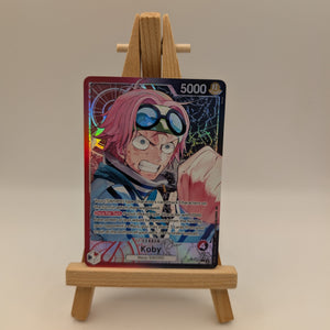 A Fist of Divine Speed #OP11-001 Koby (001) (Alternate Art) FRENLY BRICKS - Open 7 Days