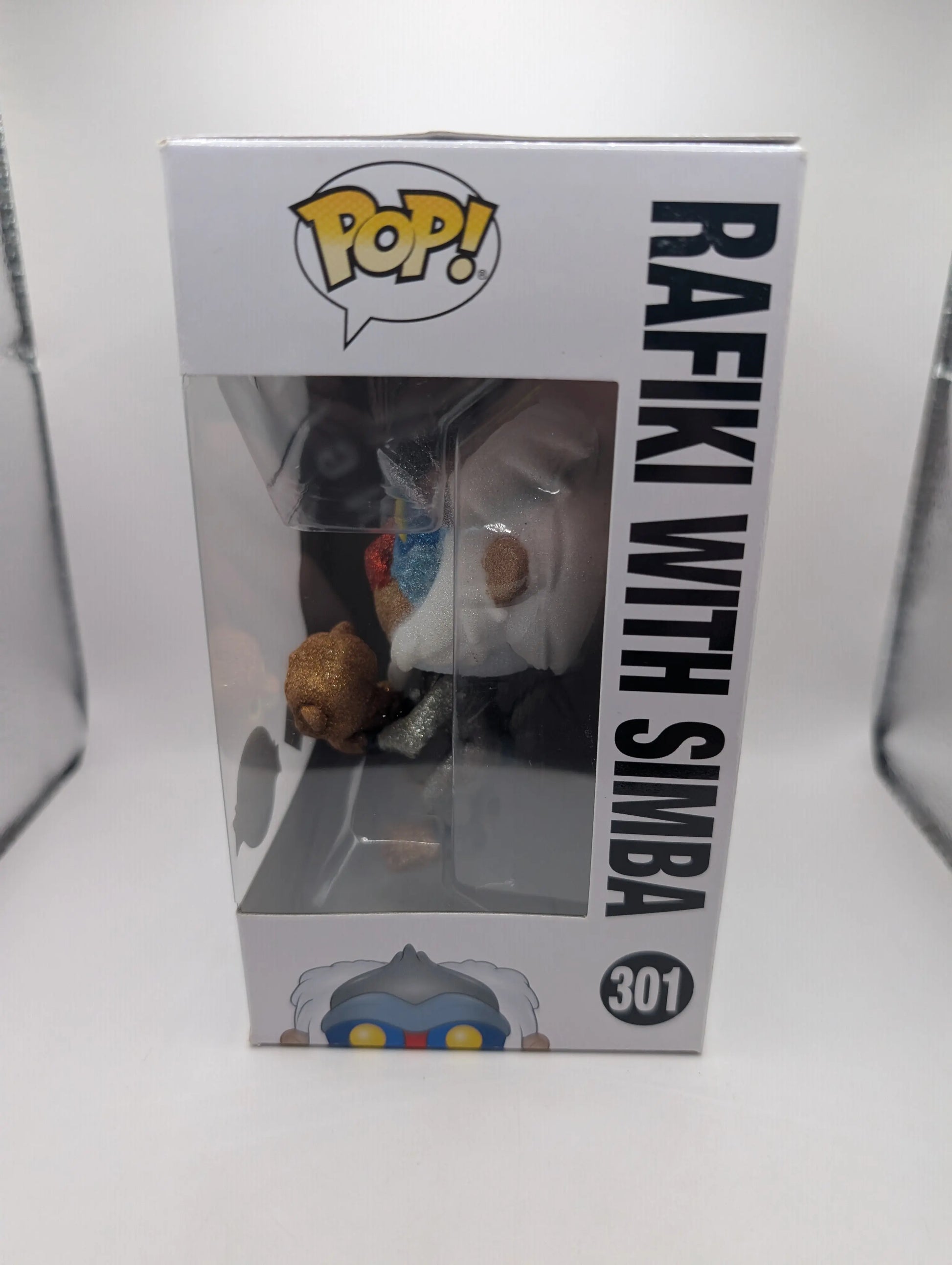 Funko Pop! Vinyl Disney The Lion King Rafiki With Simba Diamond Glitter #301 FRENLY BRICKS - Open 7 Days