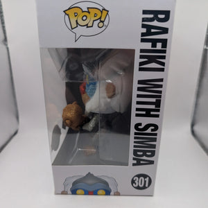 Funko Pop! Vinyl Disney The Lion King Rafiki With Simba Diamond Glitter #301 FRENLY BRICKS - Open 7 Days