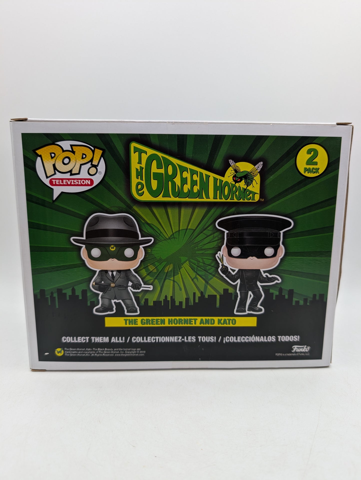 Funko POP! Movies The Green Hornet and Kato 2018 Summer Con Exclusive