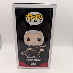 Funko Pop! Vinyl: Star Wars - Count Dooku - Smuggler's Bounty (Exclusive) #233 FRENLY BRICKS - Open 7 Days