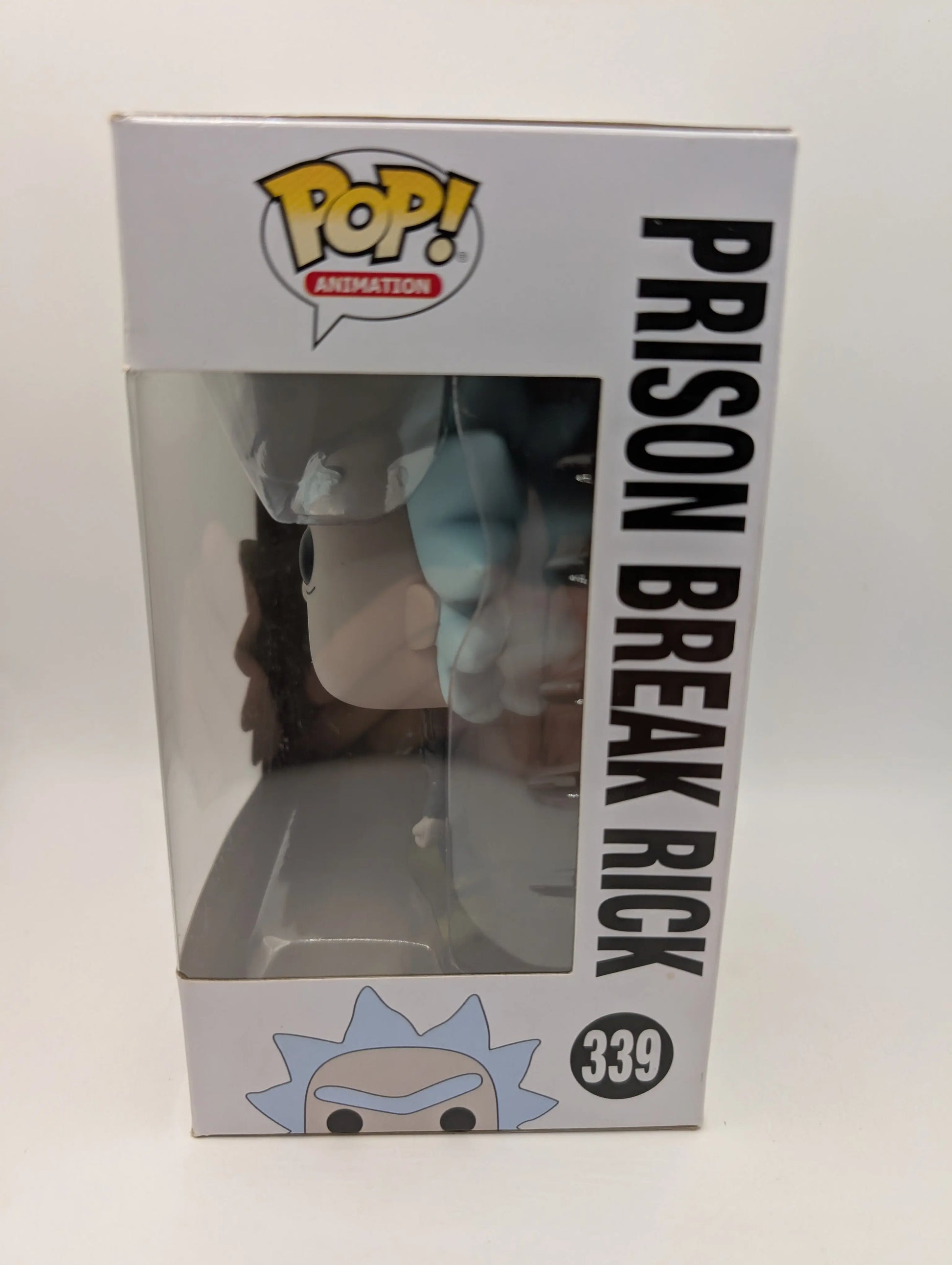 Funko Pop Vinyl Animation Rick & Morty Prison Break Rick #339 FRENLY BRICKS - Open 7 Days