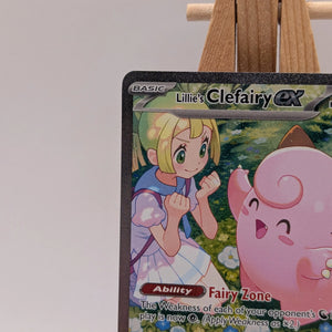 Lillie's Clefairy ex 184/159 Journey Together Pokemon LP FRENLY BRICKS - Open 7 Days