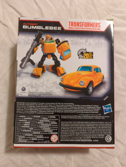 Hasbro Transformers War for Cybertron Bumblebee Action Figure (F0702) FRENLY BRICKS - Open 7 Days