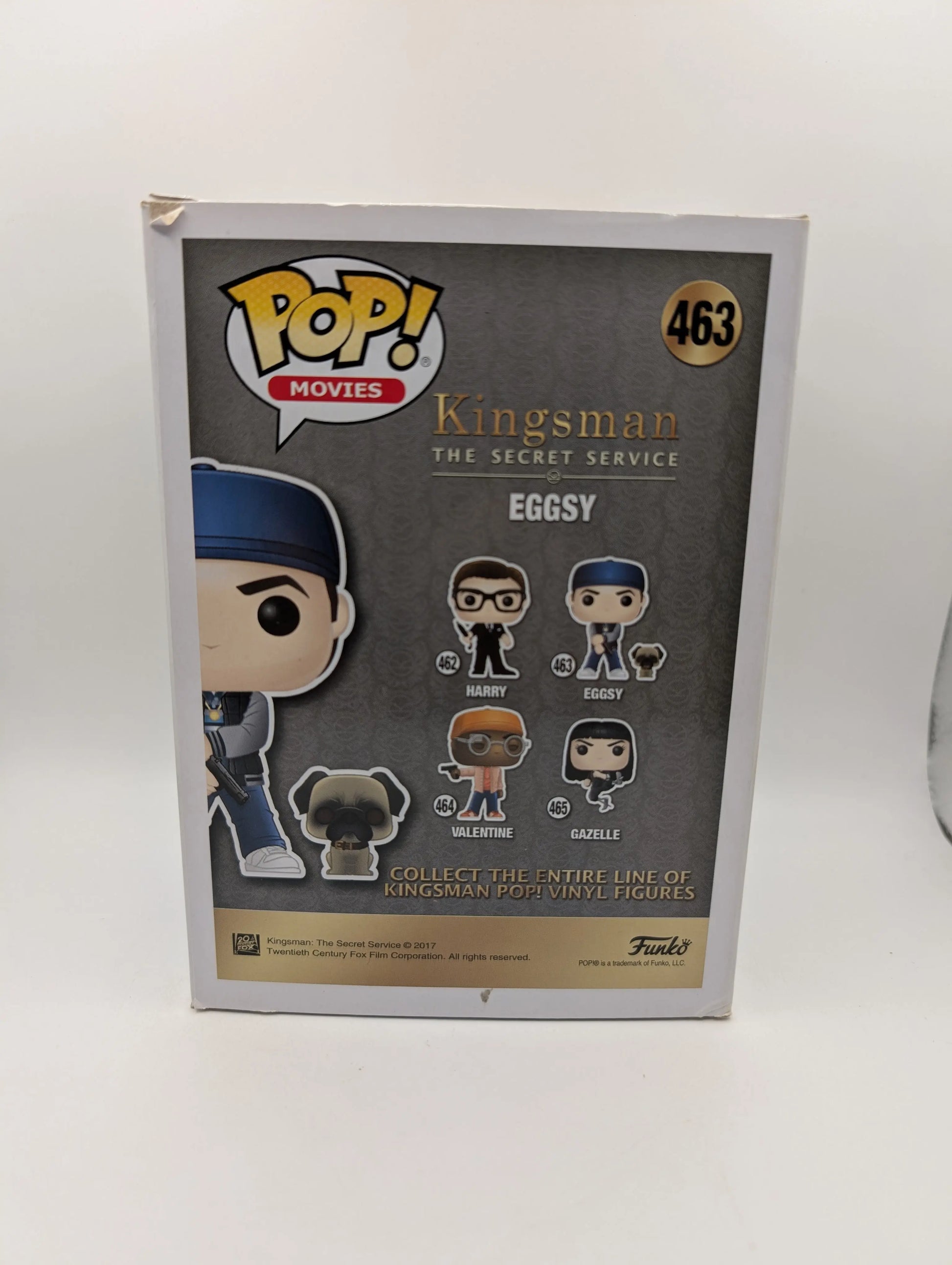 Eggsy Pop 463 - Kingsman Funko Pop! Vinyl 2017 Vaulted FRENLY BRICKS - Open 7 Days