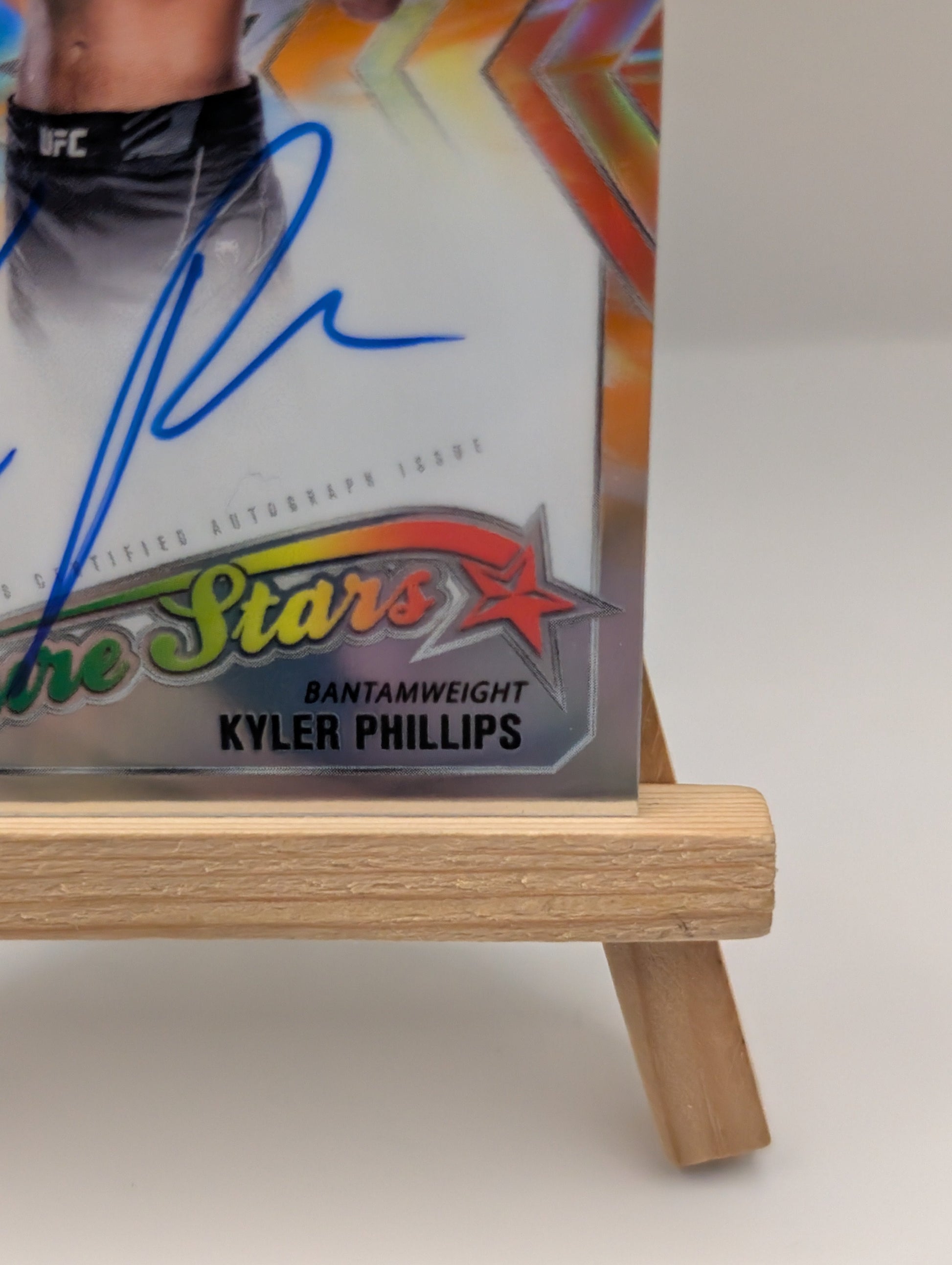 2025 Topps Chrome UFC Kyler Phillips Future Stars Auto Refractor SP #/25 FRENLY BRICKS - Open 7 Days
