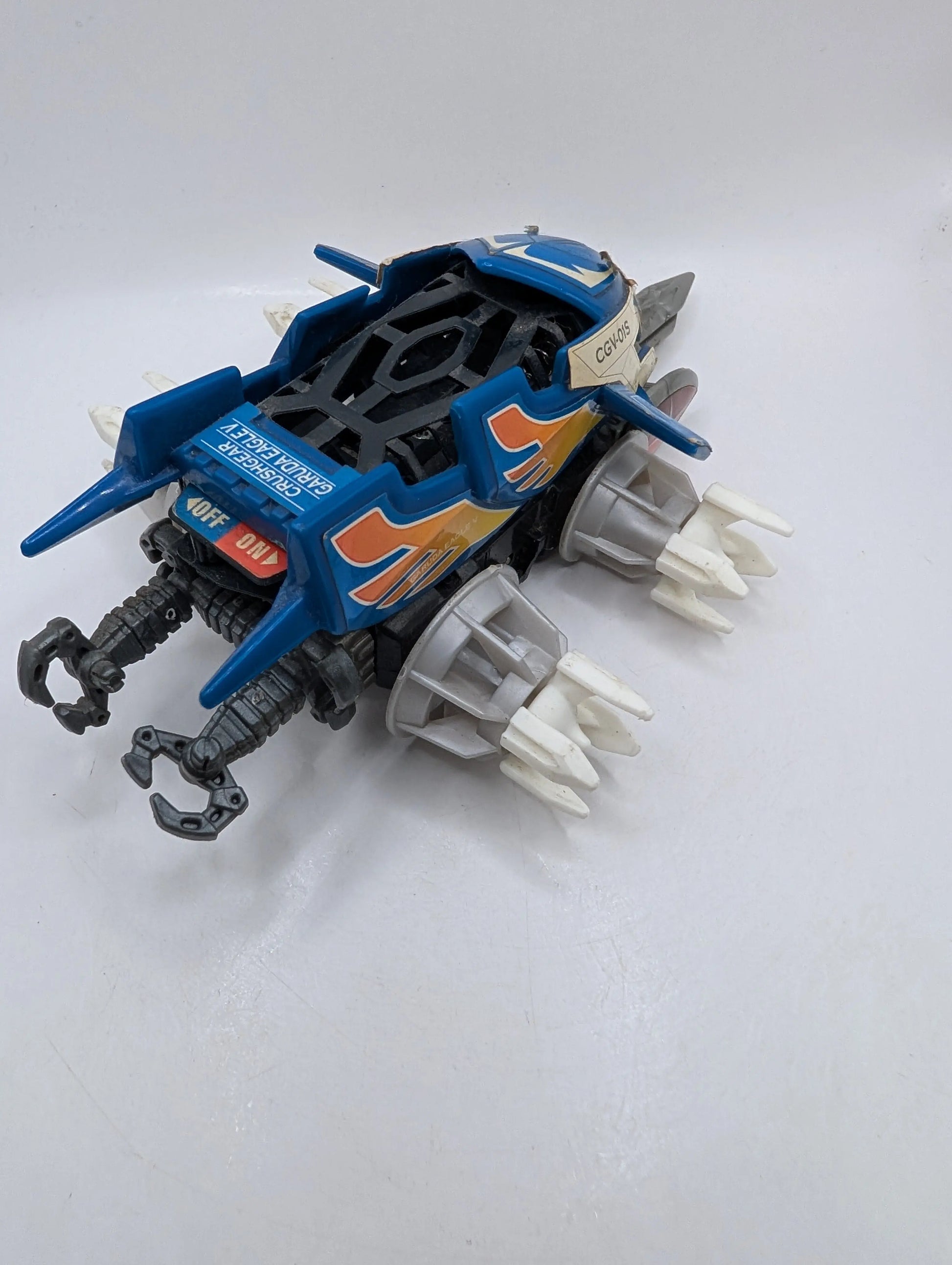 Rare! 2002 Bandai Japan Crush Gear CG-01S Garuda Eagle Loose Figure FRENLY BRICKS - Open 7 Days