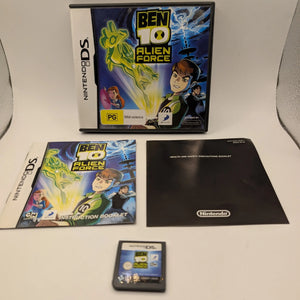 Ben 10 Alien Force - Nintendo DS Game FRENLY BRICKS - Open 7 Days