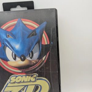 SEGA SMD Mega Drive - Sonic 3D Flickies Island PAL + Instruction, Case, Game FRENLY BRICKS - Open 7 Days