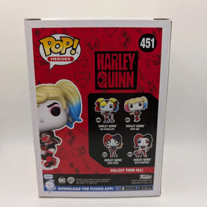 DC Comics - Harley Quinn with Bat Pop! Vinyl Figure #451 Funko FRENLY BRICKS - Open 7 Days