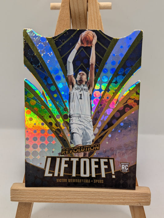2023-24 Panini Revolution Victor Wembanyama Lift Off! Rookie RC Die Cut Spurs SP FRENLY BRICKS - Open 7 Days