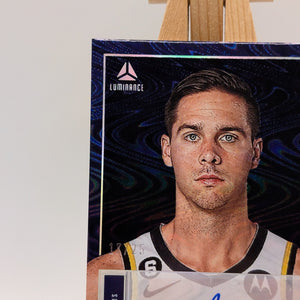 2022-23 Panini Chronicles Luminance TJ McConnell /25 Auto Portrait FRENLY BRICKS - Open 7 Days