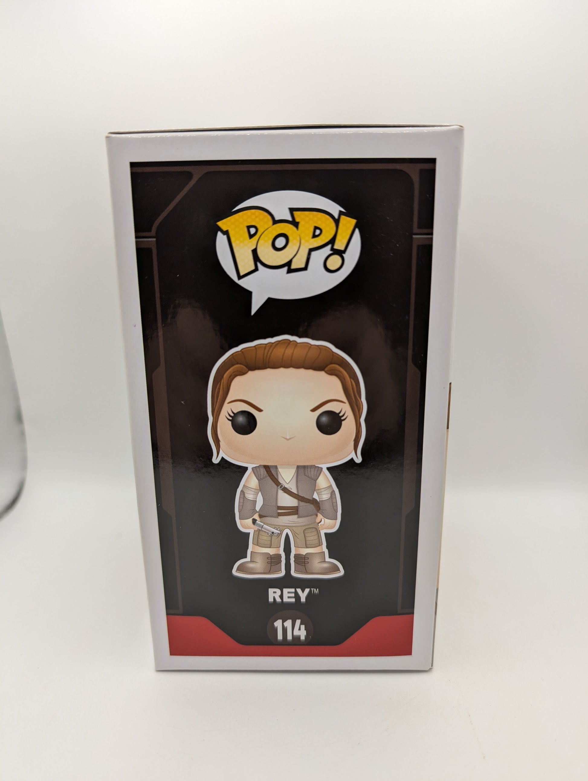 Funko Pop Vinyl Star Wars Rey #114 The Force Awakens FRENLY BRICKS - Open 7 Days