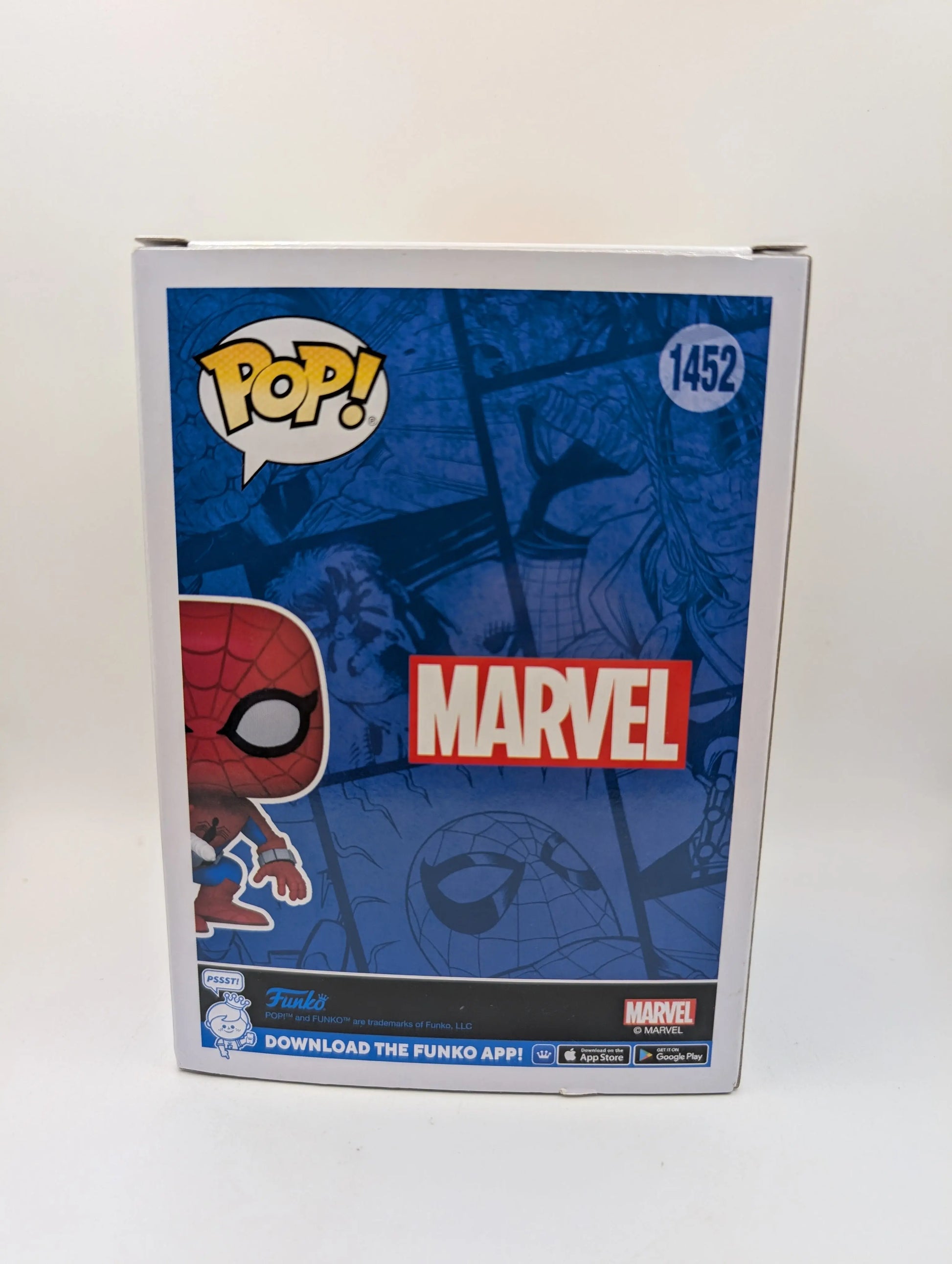 Funko Pop! Marvel - Amazing Spider-Man (1977) Special Edition #1452 FRENLY BRICKS - Open 7 Days