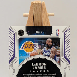 2021-22 Panini Obsidian Lebron James Supernova /99 Lakers SP FRENLY BRICKS - Open 7 Days