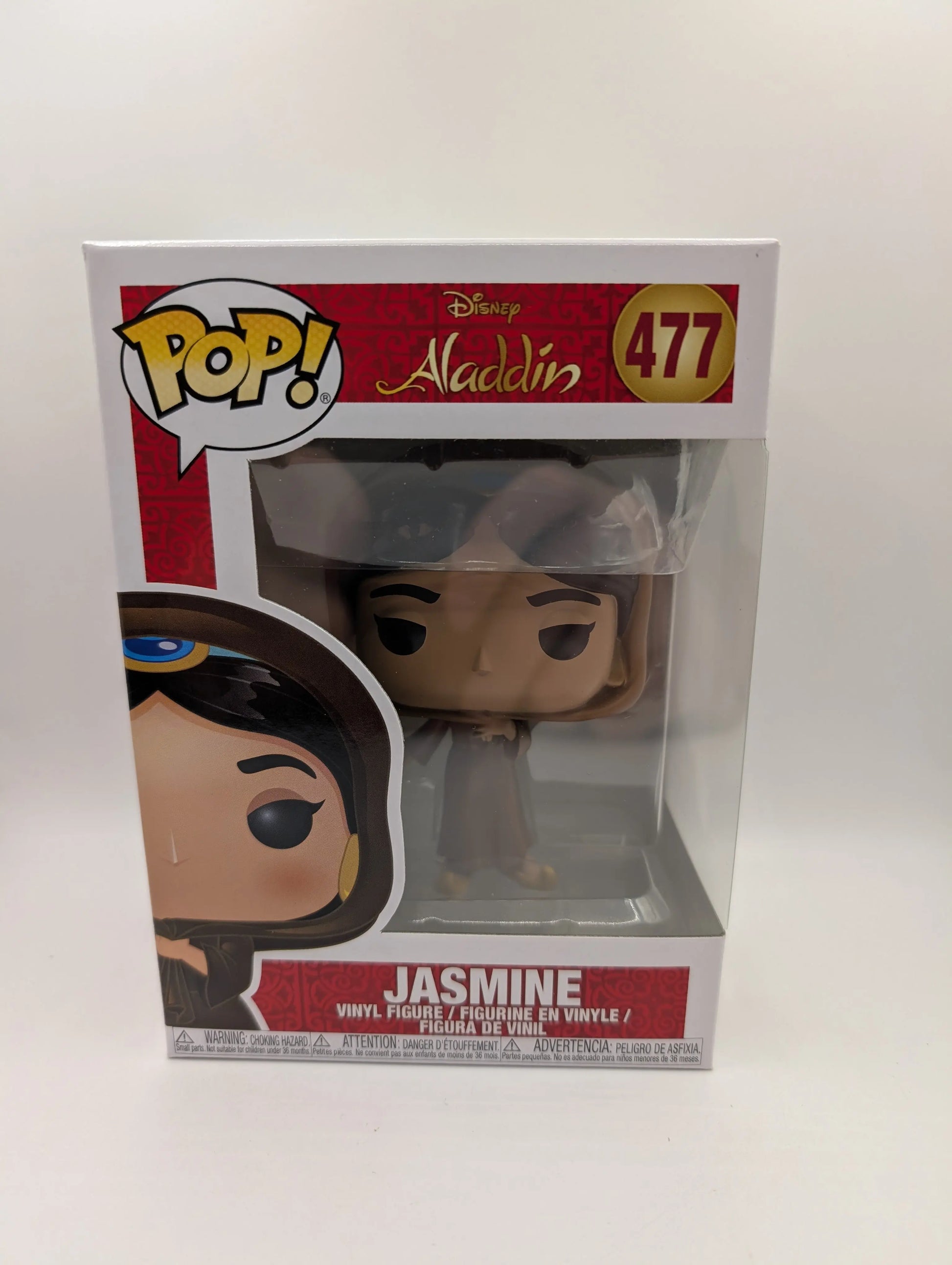Jasmine - Funko Pop Vinyl - 477 - Aladdin - Disney FRENLY BRICKS - Open 7 Days