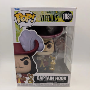 Captain Hook Disney Villains #1081 Disney Funko Pop Vinyl FRENLY BRICKS - Open 7 Days