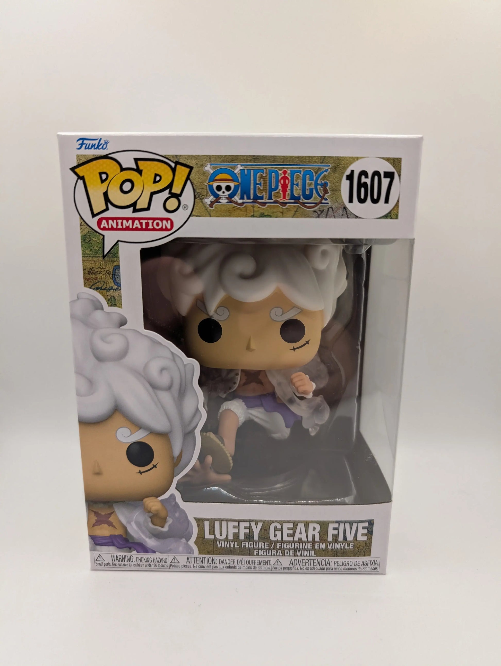 One Piece Funko Luffy Gear Five Pop Vinyl #1607 FRENLY BRICKS - Open 7 Days