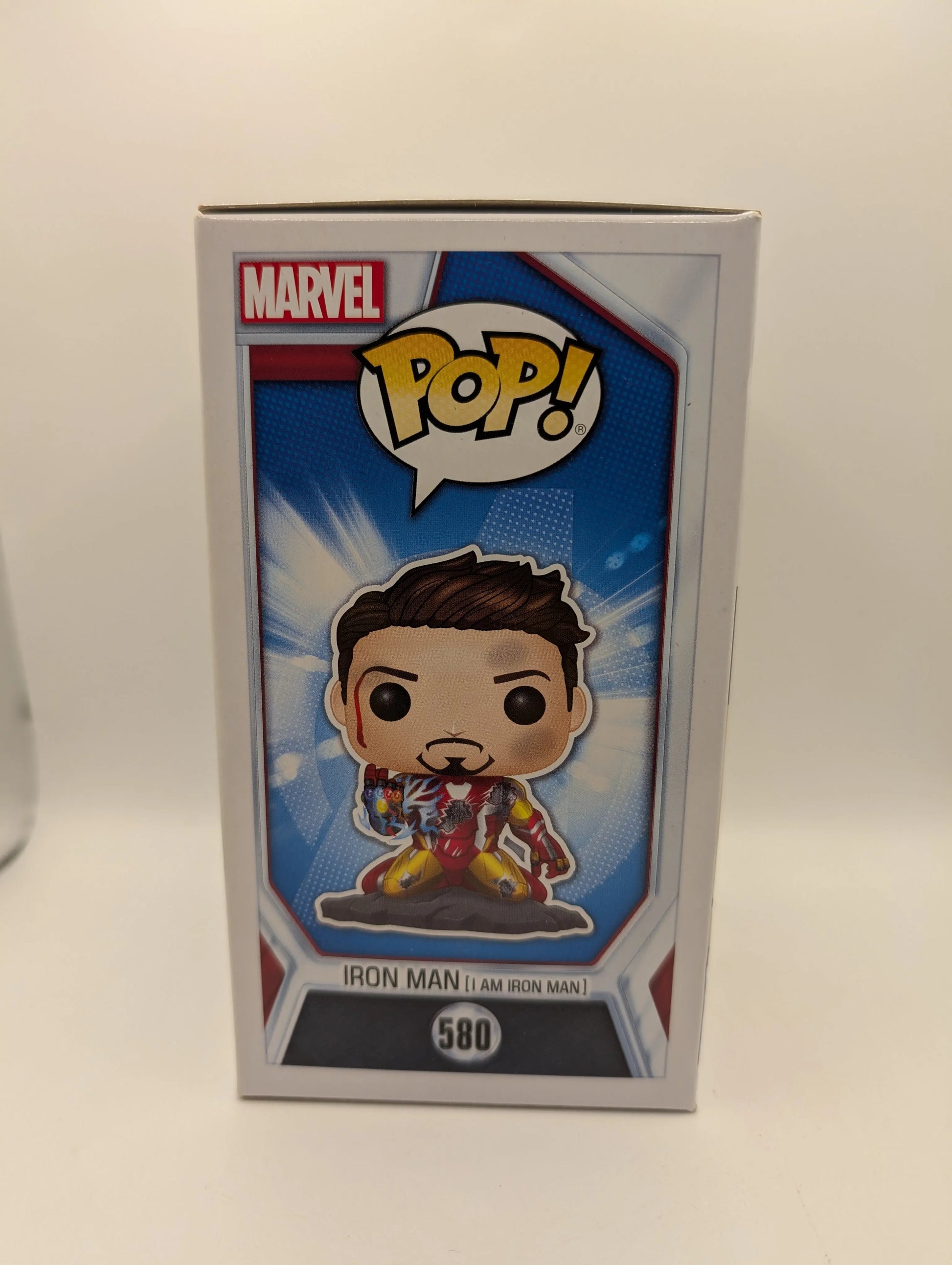 Iron Man I Am Iron Man Glow 580 Avengers Endgame Marvel Funko Pop Vinyl FRENLY BRICKS - Open 7 Days