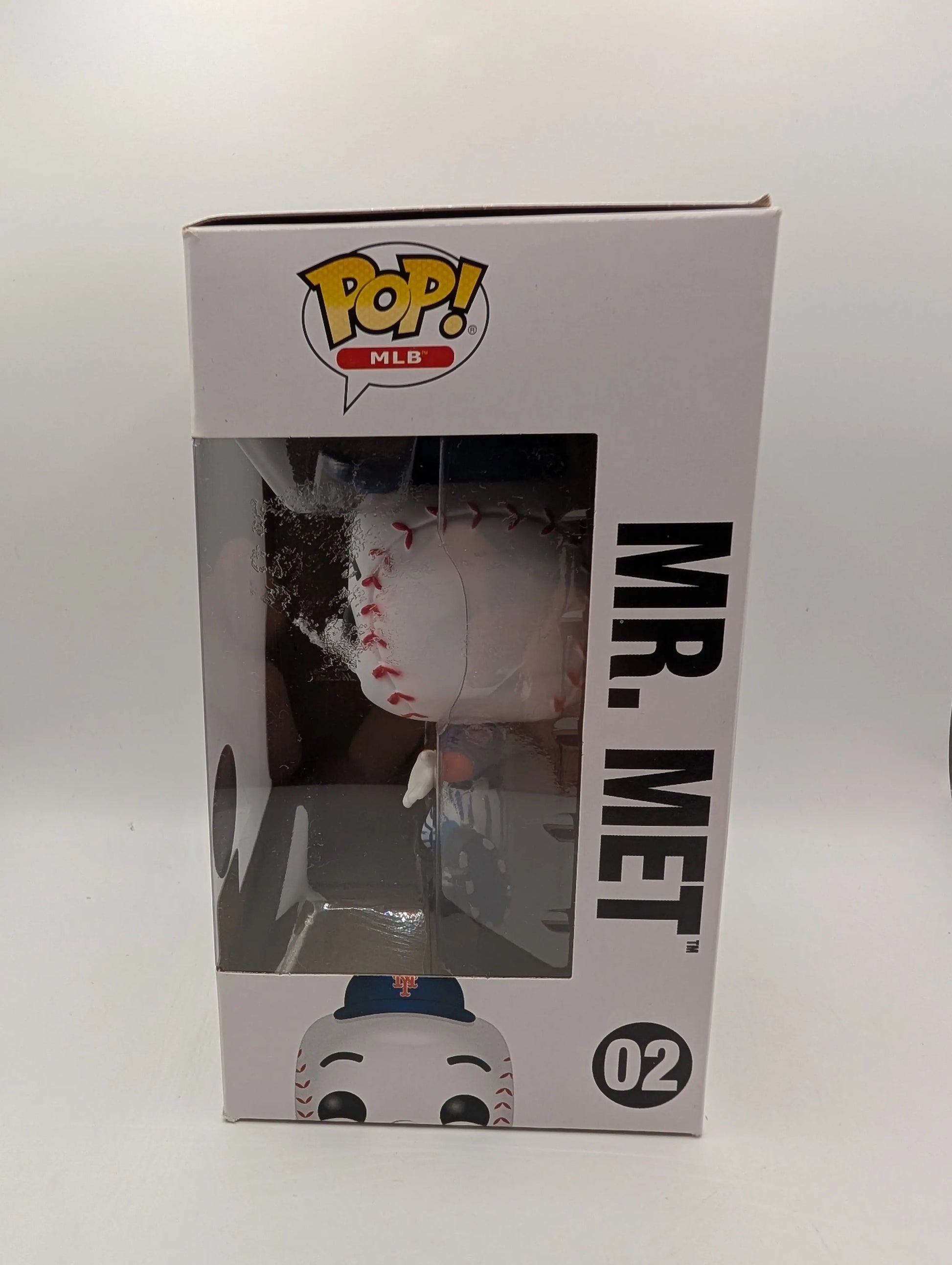 Funko Pop! New York Mets Mr. Met Mascot #2 (Blue Jersey) Vaulted FRENLY BRICKS - Open 7 Days