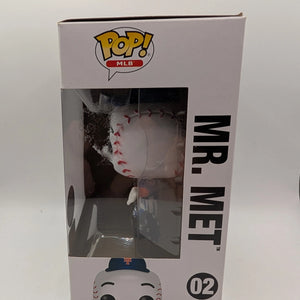 Funko Pop! New York Mets Mr. Met Mascot #2 (Blue Jersey) Vaulted FRENLY BRICKS - Open 7 Days