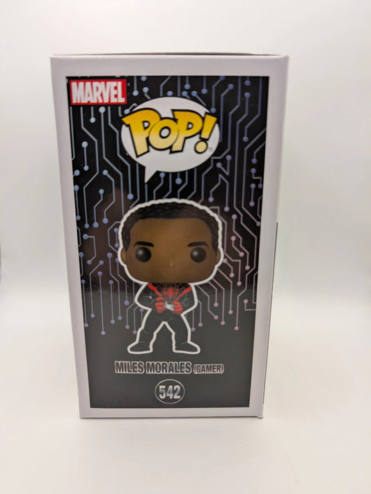 Funko Pop #542 Miles Morales(Marvel: Chase/Gamer) FRENLY BRICKS - Open 7 Days