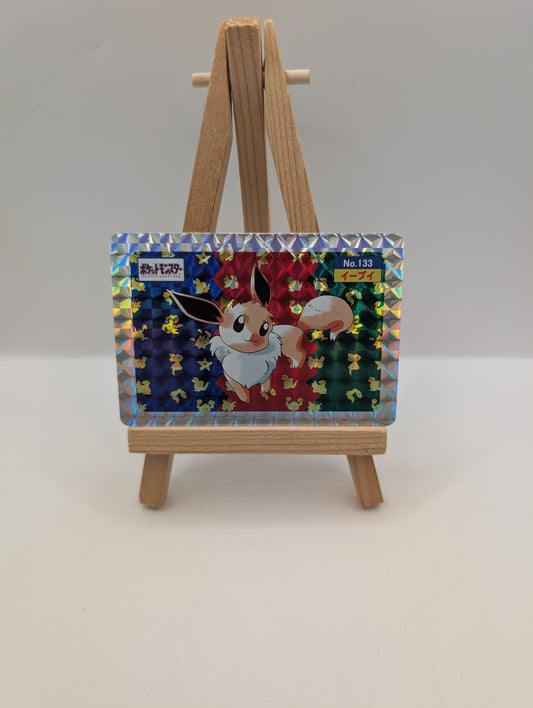 Topsun Eevee No. 133 Holo Sticker Pokemon Card Japanese FRENLY BRICKS - Open 7 Days