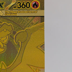 Mega Charizard X EX 130/094 Gold - Phantasmal Flames Lp FRENLY BRICKS - Open 7 Days
