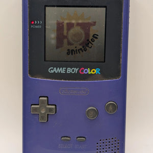 Nintendo Game Boy Color Console CGB-001 - Grape Purple - Tested Working NO GAME INCLUDE FRENLY BRICKS - Open 7 Days