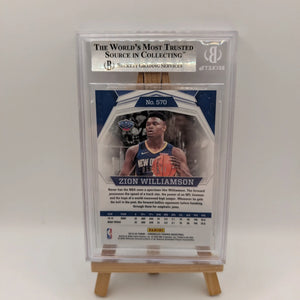 2019-20 Panini Chronicles Phoenix Red /149 Zion Williamson #570 Rookie RC BGS 9 FRENLY BRICKS - Open 7 Days