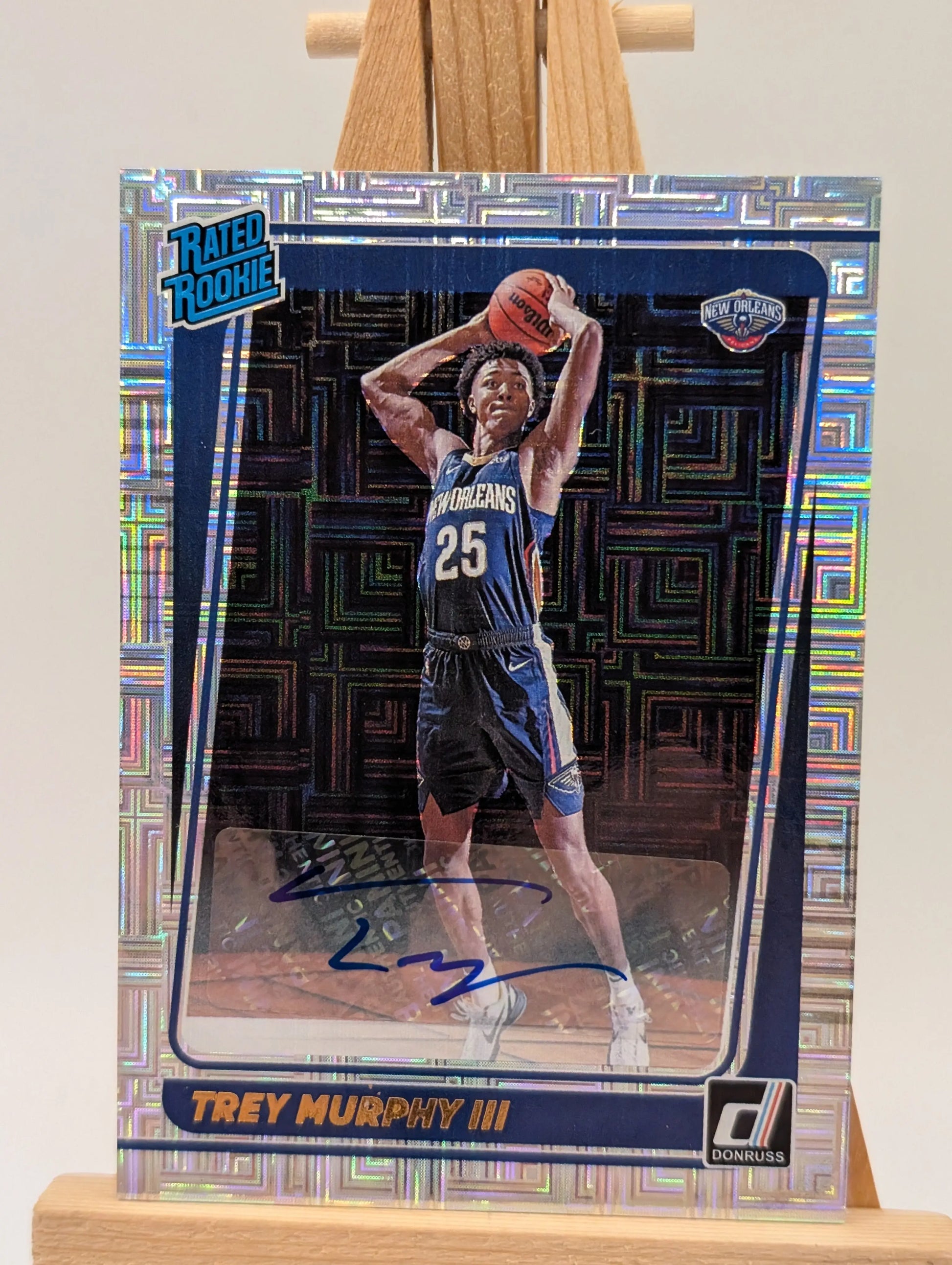 2021-22 TREY MURPHY III AUTO PANINI DONRUSS MAZE RATED ROOKIE RC #228 AUTOGRAPHS FRENLY BRICKS - Open 7 Days