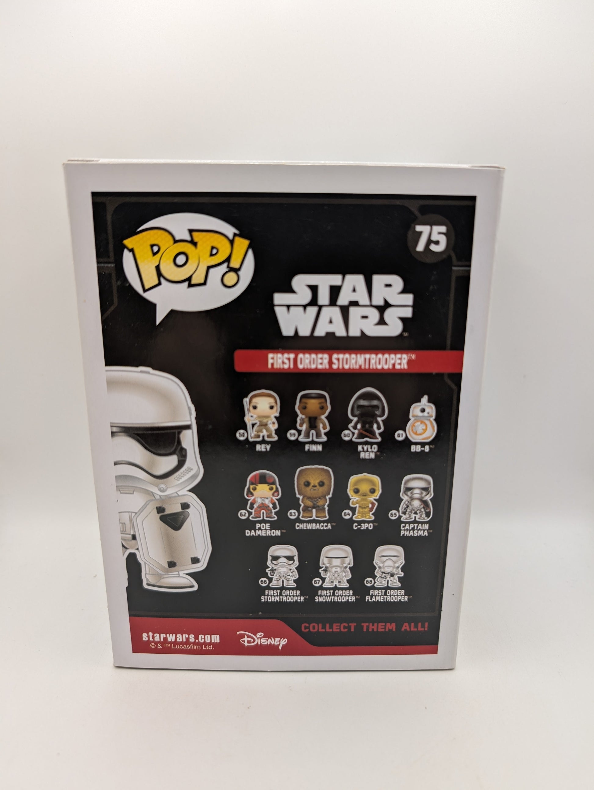 Funko Pop! First Order stormtrooper #75 Star Wars Vinyl Figure 2015 Collectable FRENLY BRICKS - Open 7 Days