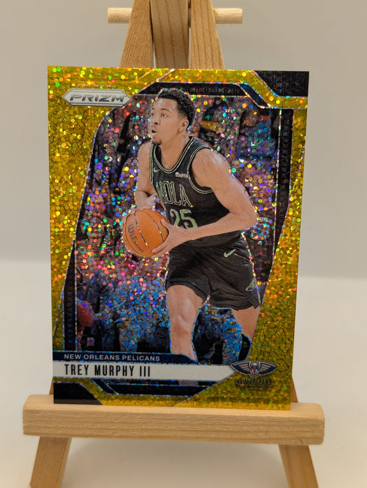 2024-25 Panini Prizm - Trey Murphy III #173 Gold Sparkle /24 FRENLY BRICKS - Open 7 Days