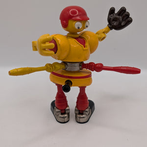 TAKARA TAKATOKU CHOGOKIN ROBODACHI BASEBALL PLAYER DIE-CAST ROBOT NO.5 JAPAN FRENLY BRICKS - Open 7 Days