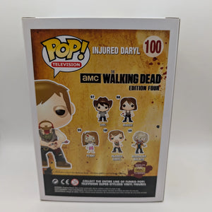 Funko Pop Vinyl Figure - The Walking Dead - Injured Daryl # 100 FRENLY BRICKS - Open 7 Days