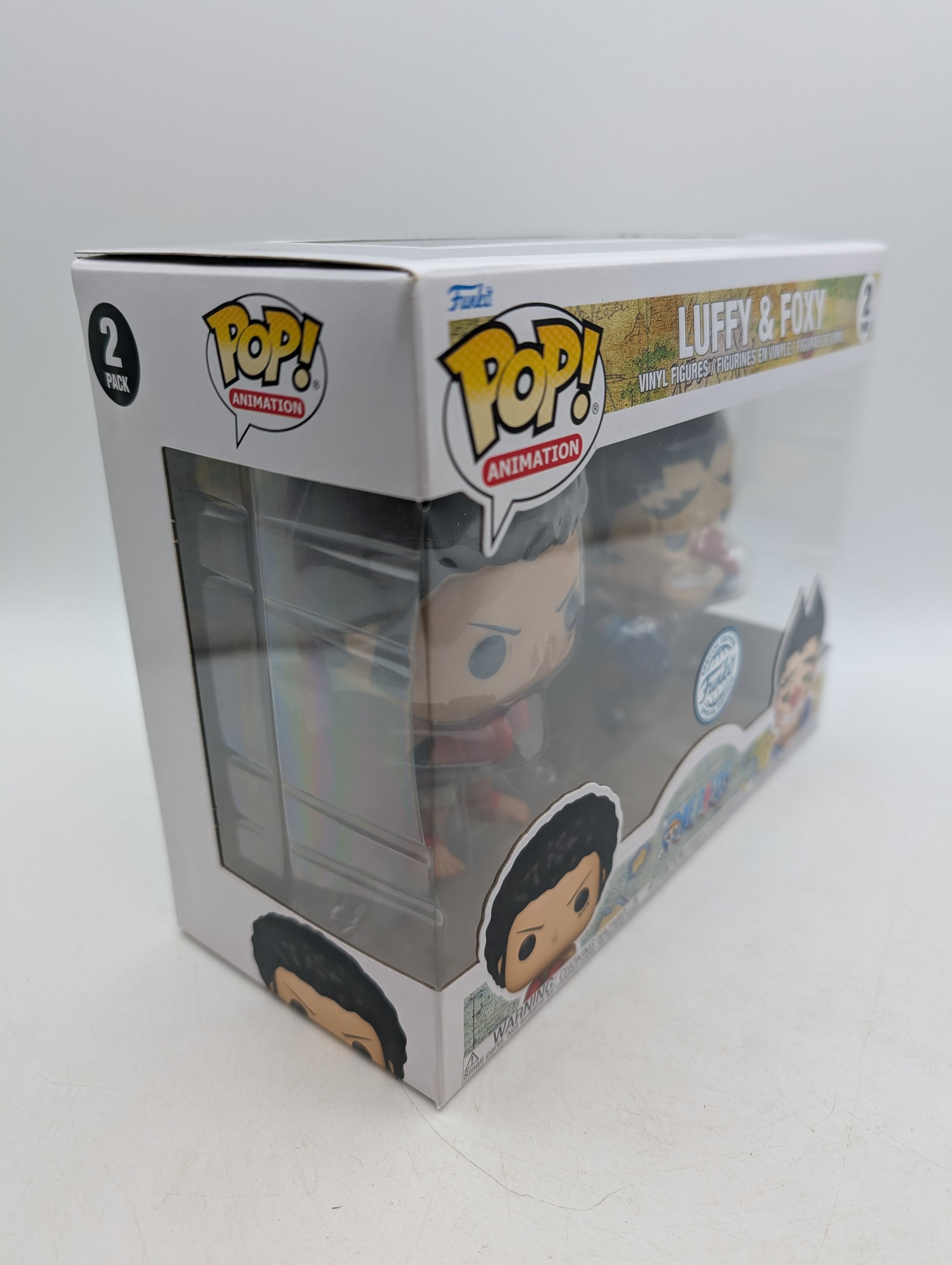 Funko Pop Anime One Piece Luffy & Foxy Figure 2-Pack Special Edition image 8