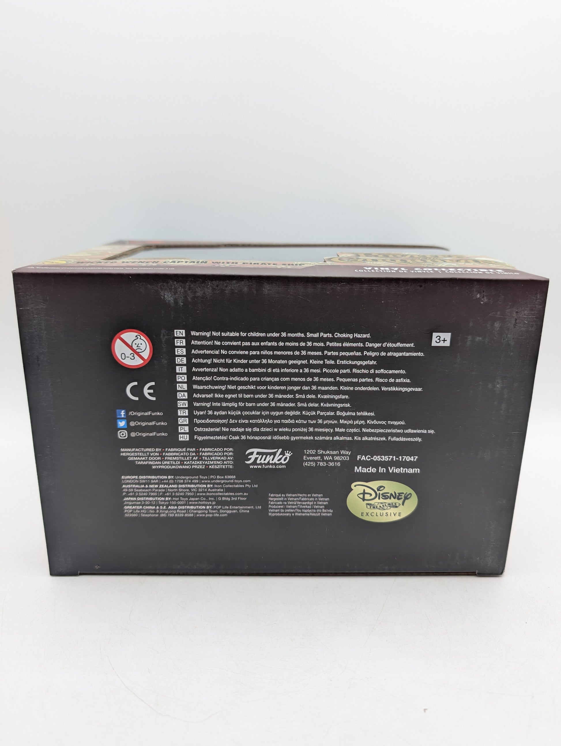 Disney Pirates of The Caribbean Dorbz Ridez #29 Wicked Wench Captain Pirate Ship image 10