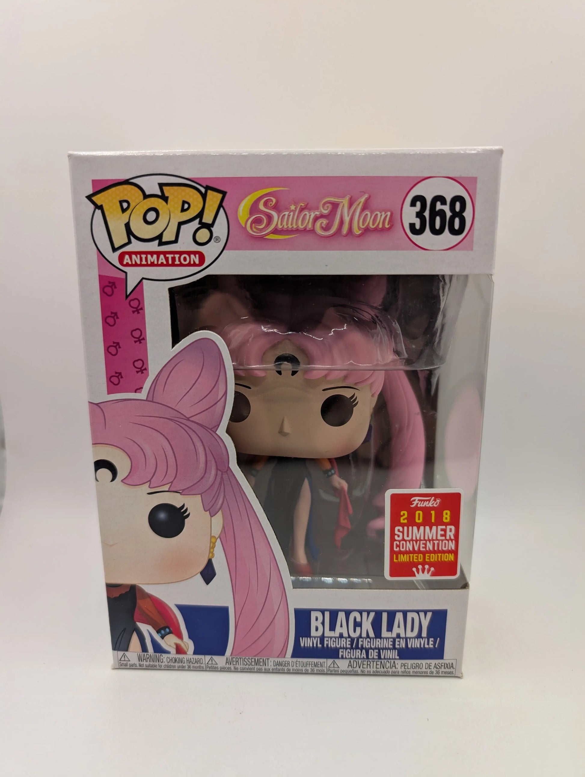 Funko Pop! - Sailor Moon Black Lady (368) SDCC 2018 FRENLY BRICKS - Open 7 Days