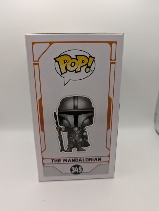 Pop Vinyl Funko Star Wars - Mandalorian 345 Special Edition Chrome FRENLY BRICKS - Open 7 Days