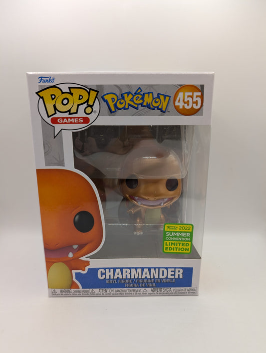 Funko Pop Vinyl 455 Charmander Pokemon Games Exclusive Vaulted FRENLY BRICKS - Open 7 Days