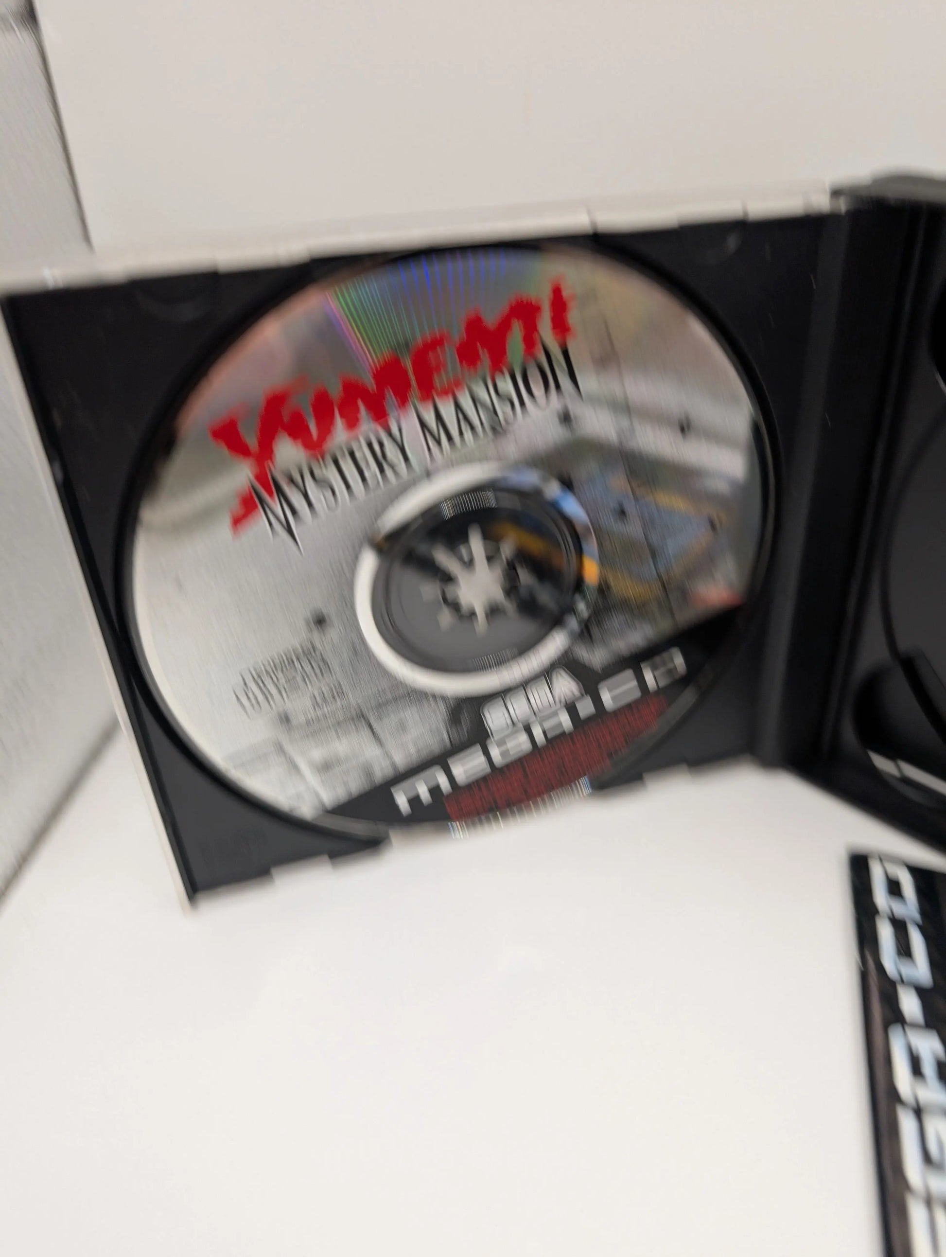 Yumemi Mystery Mansion (Sega Mega-CD, 1994 PAL) photos suggest condition FRENLY BRICKS - Open 7 Days