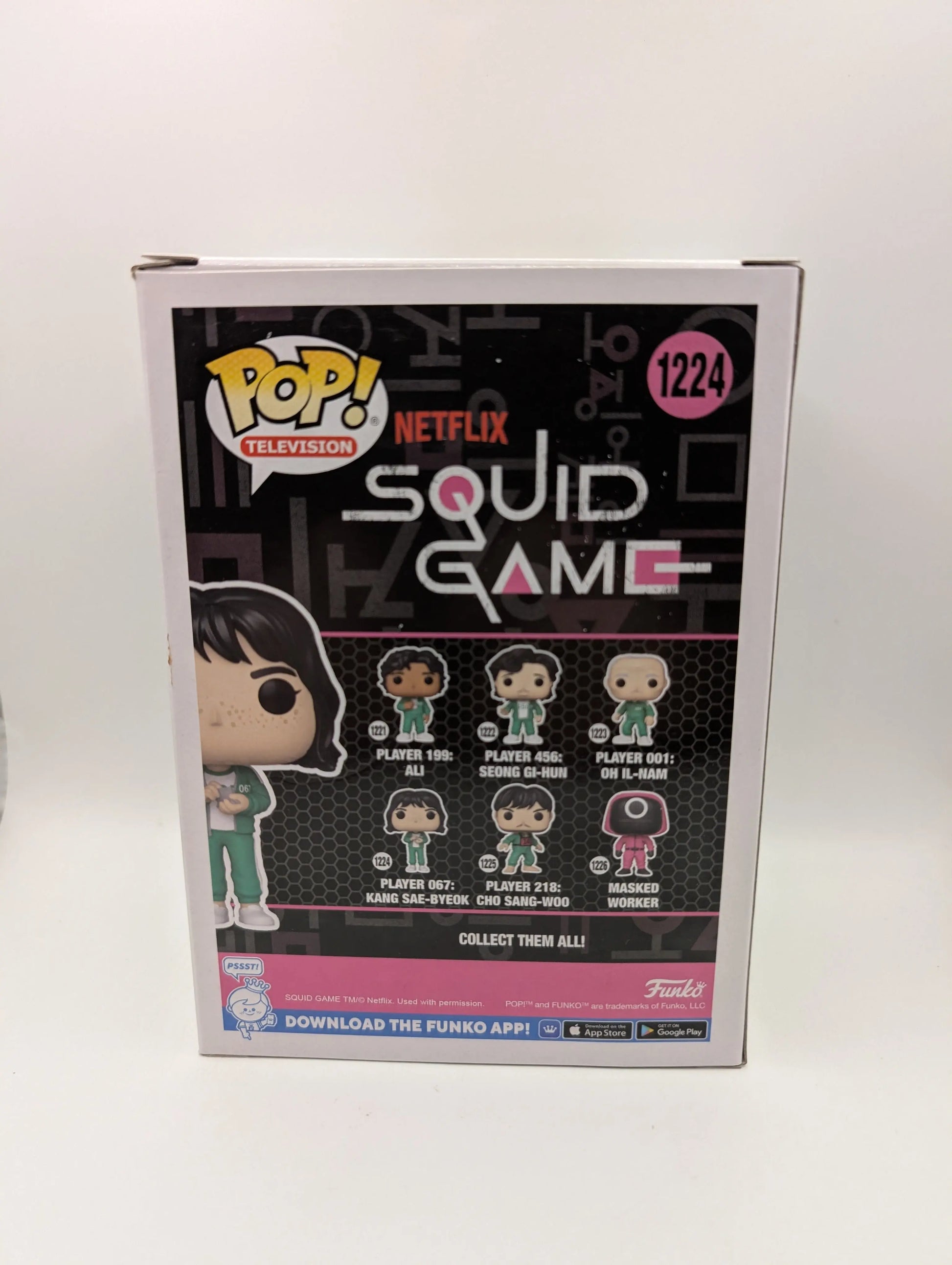 Squid Game Player 067: Kang Sae-byeok Funko Pop! #1224 FRENLY BRICKS - Open 7 Days