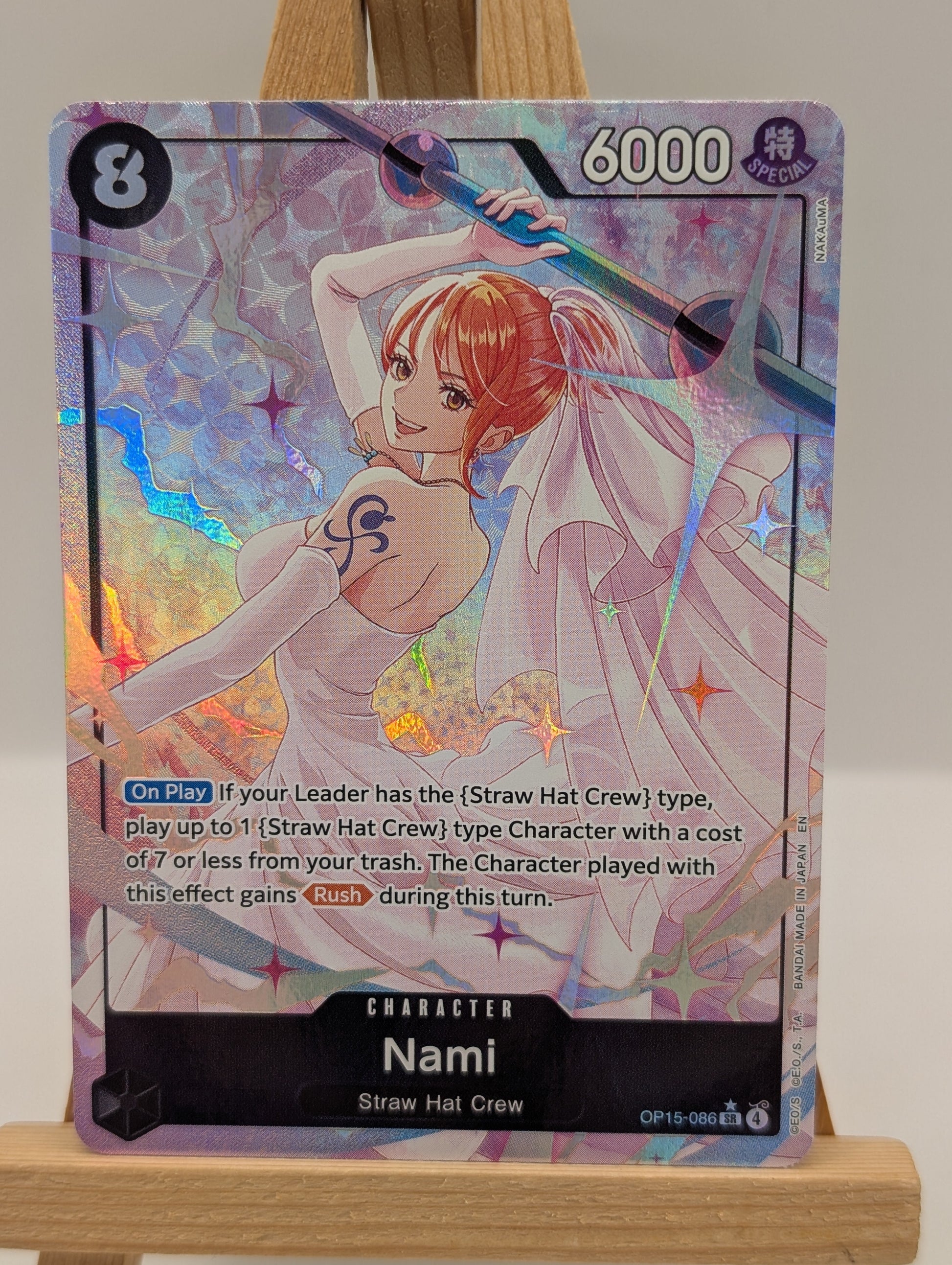 Nami (Alt Art) OP15-086 SR Adventure on KAMI's Island - ONE PIECE Card English FRENLY BRICKS - Open 7 Days