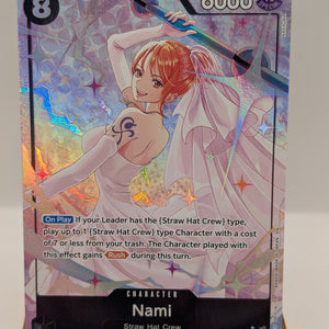 Nami (Alt Art) OP15-086 SR Adventure on KAMI's Island - ONE PIECE Card English FRENLY BRICKS - Open 7 Days