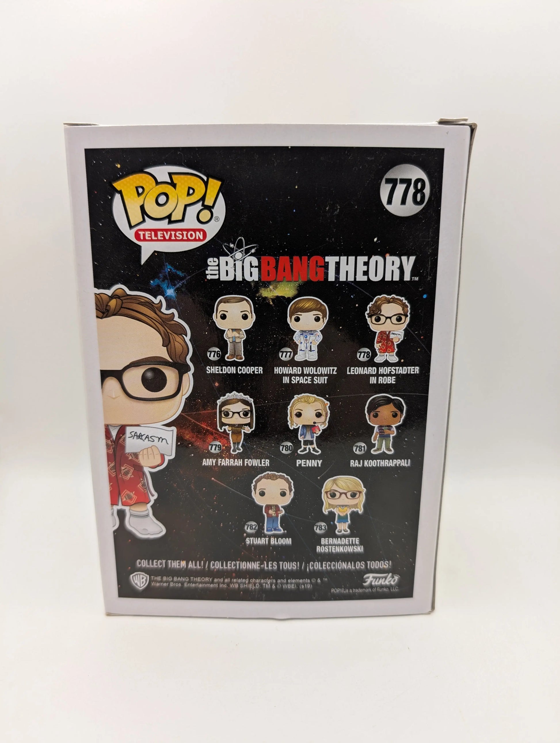 The Big Bang Theory Leonard Hofstadter Funko Pop Vinyl #778 FRENLY BRICKS - Open 7 Days