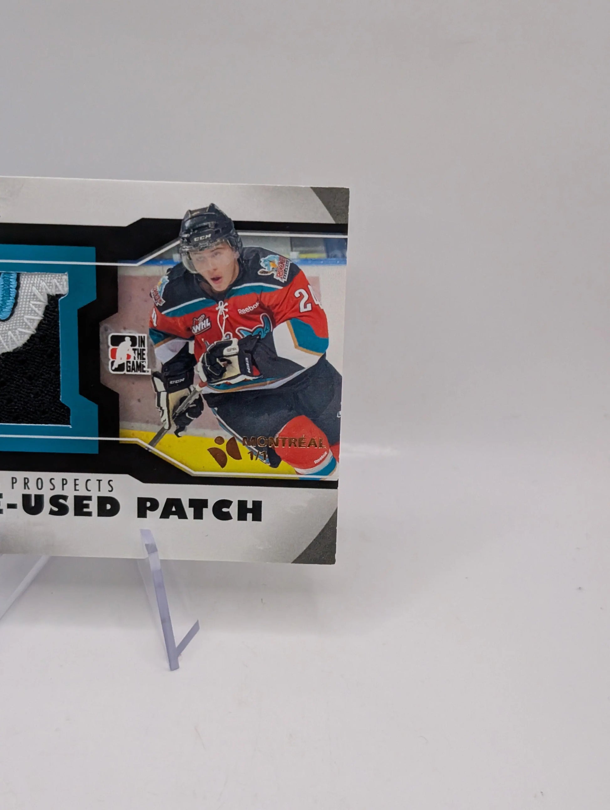 2012 ITG Heroes and Prospects Game-Used 1/1 Tyson Barrie Baillie #M-04 Rookie RC FRENLY BRICKS - Open 7 Days