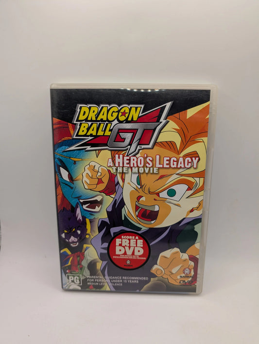 Dragon Ball GT: The Movie - A Heros Legacy (DVD, 2004, Uncut) FRENLY BRICKS - Open 7 Days