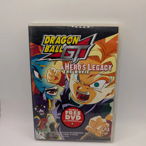 Dragon Ball GT: The Movie - A Heros Legacy (DVD, 2004, Uncut) FRENLY BRICKS - Open 7 Days