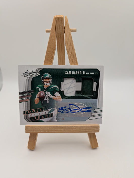 2020 Panini Absolute Tools of the Trade RPA Sam Darnold Rookie /30 FRENLY BRICKS - Open 7 Days