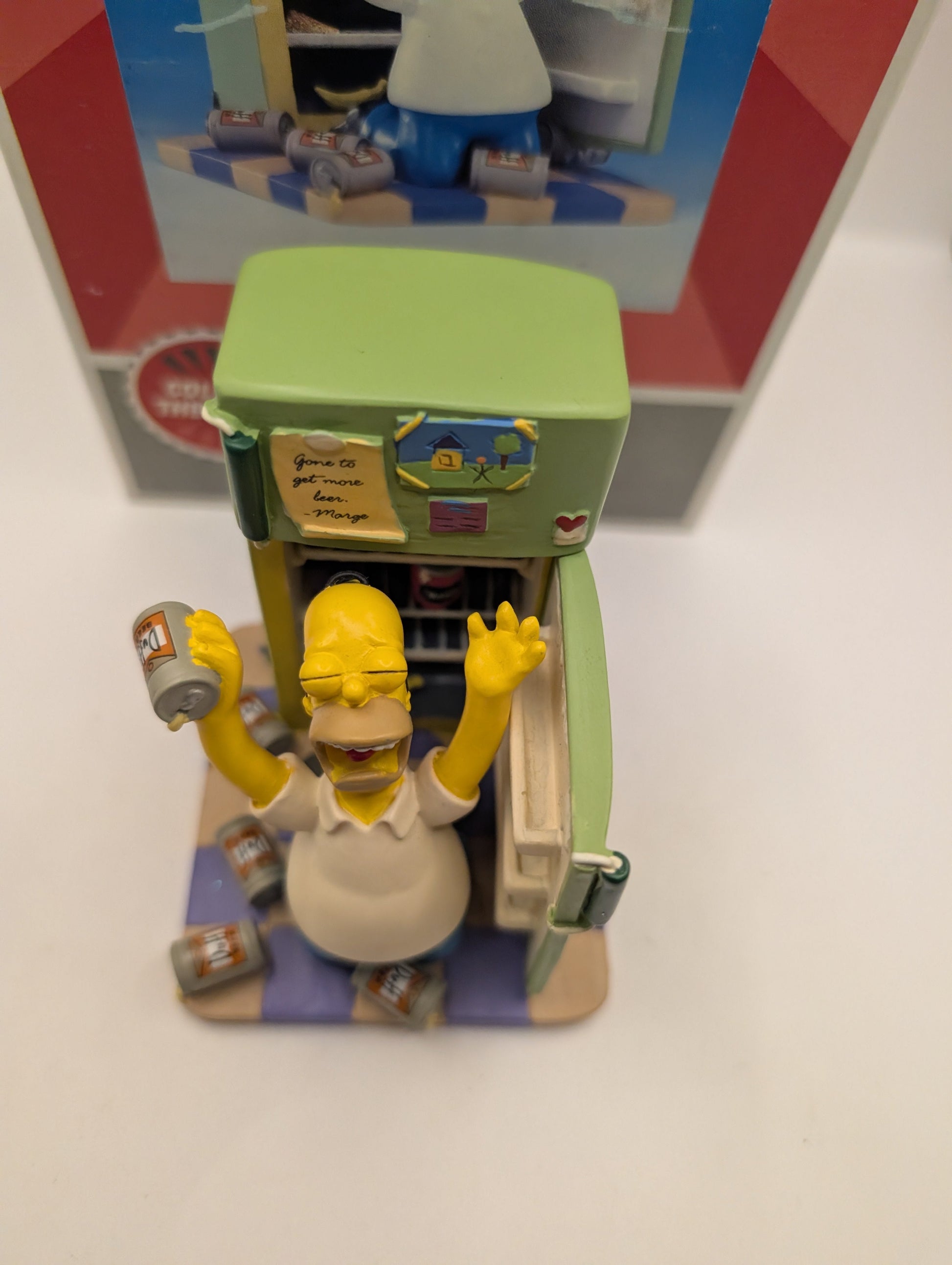 Oh Cruel Fate Homer Simpson Springfield Citizens Sculpture Collection '03 Statue with box FRENLY BRICKS - Open 7 Days